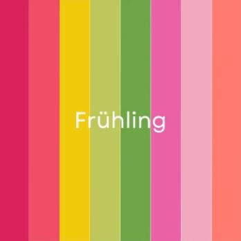 Warme, klare und frische Farben